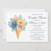 Floral Succulent Macaron | Kogelschoen Kaart (Voorkant)