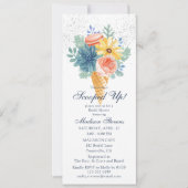 Floral Succulent Macaron Vrijgezellenfeest Kaart (Voorkant)