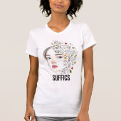 Floral | SUFFICS T-shirt (Voorkant)