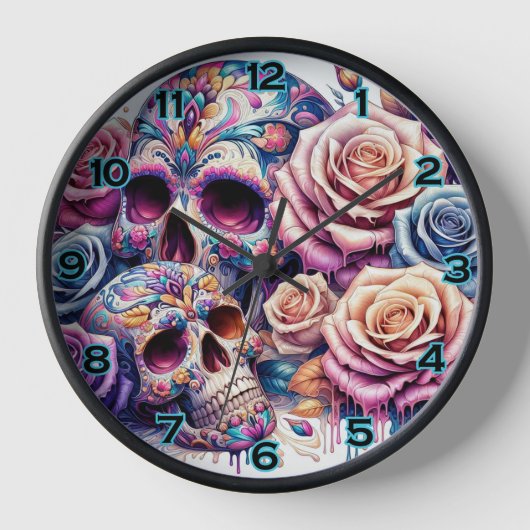 Floral Sugar Skull (Voorkant)