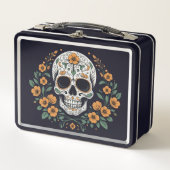 Floral Sugar Skull (Voorkant)