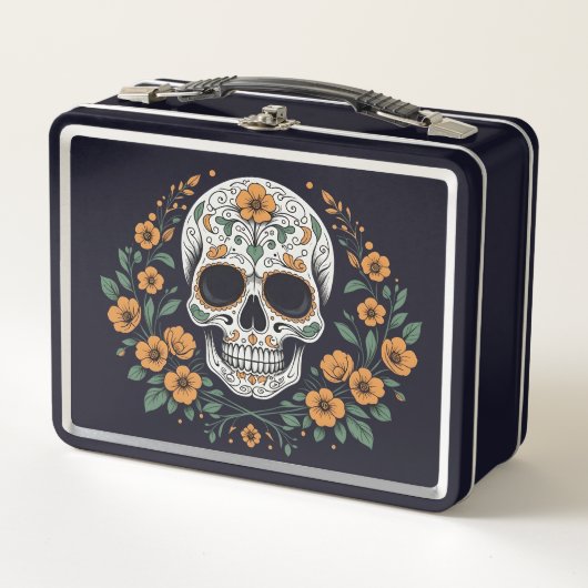 Floral Sugar Skull (Voorkant)