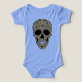 Floral Sugar Skull Dia de los Muertos (Design voorkant)