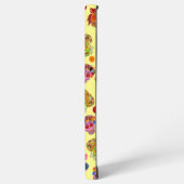 Floral Sugar Skull Samsung Galaxy Hoesje (Linkerkant)