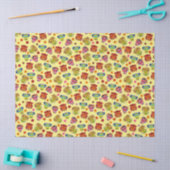 Floral Sugar Skull Tissuepapier (Craft)