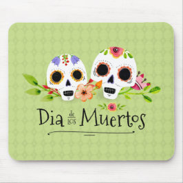 Floral Sugar Skulls Dia de Muertos | Muismat