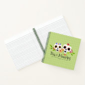 Floral Sugar Skulls Dia de Muertos | Notitieboek (Binnen)