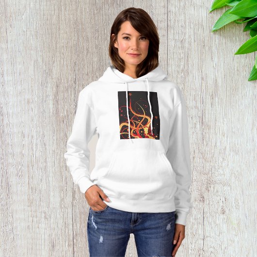 Floral Summer Glow Dames Hoodie