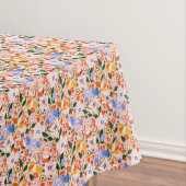 Floral Summer Wildflower Blooming Garden Tafelkleed (Voorbeeld)
