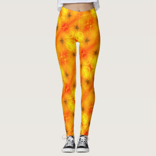 Floral Sunburst Leggings
