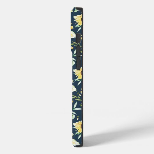 Floral sunflower case for iphone 14 pro (Achterkant / Links)
