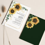 Floral Sunflower Eucalyptus Vrijgezellenfeest Invi<br><div class="desc">Creëer een moderne Sunflower Floral Bridal Shower-uitnodigkaart met deze schattige sjabloon met prachtige rustige florale bouquet met moderne eenvoudige typografie. TIP: Overeenkomende trouwsuite-kaarten zoals RSVP,  trouwprogramma's,  banners,  tapestry,  cadeaubonnen,  labels,  borden en andere bruiloft-keepsakes en -godies zijn beschikbaar in het collectie hieronder met dit ontwerp.</div>