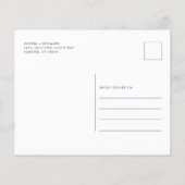 Floral Sunflower Eucalyptus Weddenschap (Achterkant)