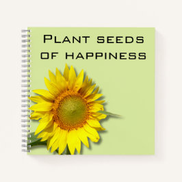 Floral Sunflower Journal Notitieboek