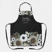 Floral Sunflower Women's Name Schort (Voorkant)