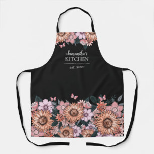 Floral Sunflower Women's Name Schort