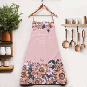 Floral Sunflower Women's Name Schort