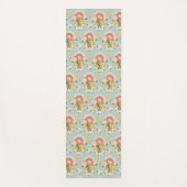 Floral Sunrise Yoga Mat (Voorkant)