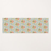 Floral Sunrise Yoga Mat (Voorkant (horizontaal))