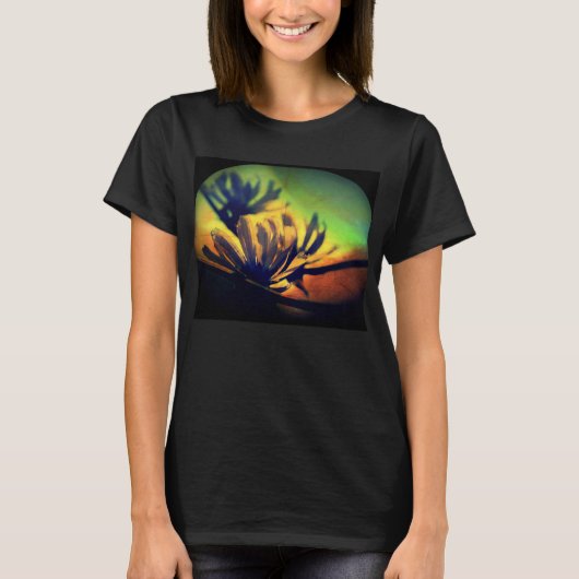 Floral Sunset Uitzicht T - shirts (Voorkant)