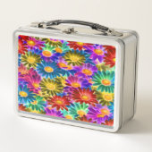 Floral Sunshine #444 - Metalen lunchbox (Voorkant)