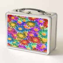 Floral Sunshine #444 - Metalen lunchbox