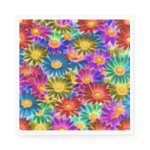 Floral Sunshine #444 - Papier servet