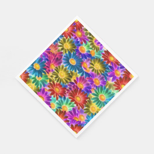 Floral Sunshine #444 - Papier servet (Hoek)