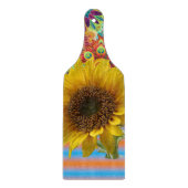 Floral Sunshine, klomp Snijplank (Voorkant)