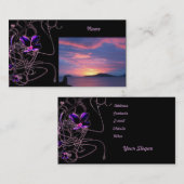 Floral Sunshine Visitekaartje (Voorkant / Achterkant)