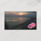 Floral Sunshine Visitekaartje (Achterkant)