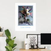 Floral Supreme Poster (Thuiskantoor)