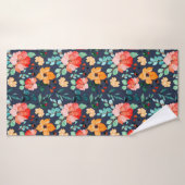 Floral Surface Patroon - Mode Decoratieve Lente Badhanddoek (Badhanddoek)