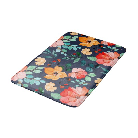 Floral Surface Patroon - Mode Decoratieve Lente Badmat (Gekanteld)