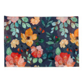 Floral Surface Patroon - Mode Decoratieve Lente Kussensloop (Achterkant-Rechts)