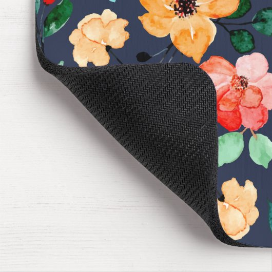 Floral Surface Patroon - Mode Decoratieve Lente Muismat (Hoek)