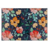 Floral Surface Patroon - Mode Decoratieve Lente Snijplank (Voorkant)