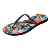 Floral Surface Patroon - Mode Decoratieve Lente Teenslippers (Schuin)