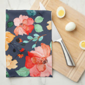 Floral Surface Patroon - Mode Decoratieve Lente Theedoek (Quarter Fold)