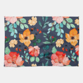 Floral Surface Patroon - Mode Decoratieve Lente Theedoek (Horizontaal)