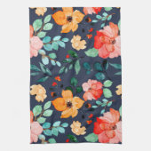 Floral Surface Patroon - Mode Decoratieve Lente Theedoek (Verticaal)
