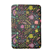 Floral Surface Patroon - Stijlvol bloembehangpapie Badmat (Voorkant Verticaal)