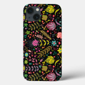Floral Surface Patroon - Stijlvol bloembehangpapie Case-Mate iPhone Case (Achterkant)