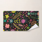 Floral Surface Patroon - Stijlvol bloembehangpapie Handdoek (Handdoek)