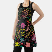 Floral Surface Patroon - Stijlvol bloembehangpapie Schort (Insitu)