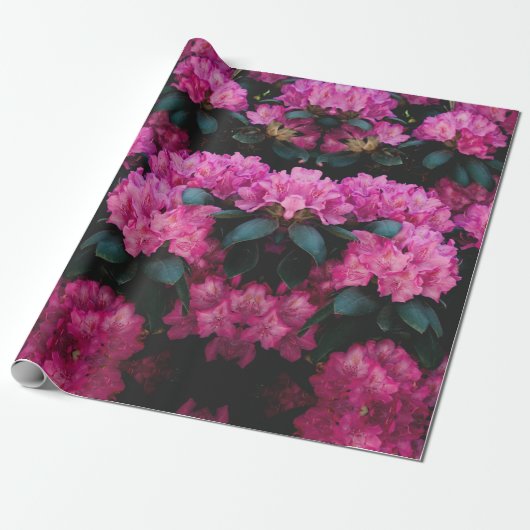 Floral Surface Pattern-Mode Decoratief abstract Cadeaupapier (Uitgerold)