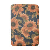 Floral Surface Pattern-Mode Decoratief Tropisch Badmat (Voorkant Verticaal)