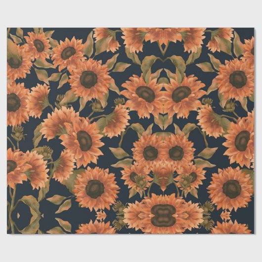 Floral Surface Pattern-Mode Decoratief Tropisch Cadeaupapier (Vlak)