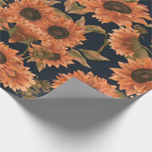 Floral Surface Pattern-Mode Decoratief Tropisch Cadeaupapier (Hoek)