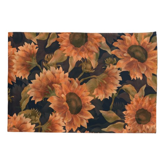 Floral Surface Pattern-Mode Decoratief Tropisch Kussensloop (Achterkant-Links)